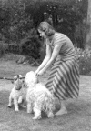 Photos04_In-striped-dress+dogs+stick.gif (103583 bytes)